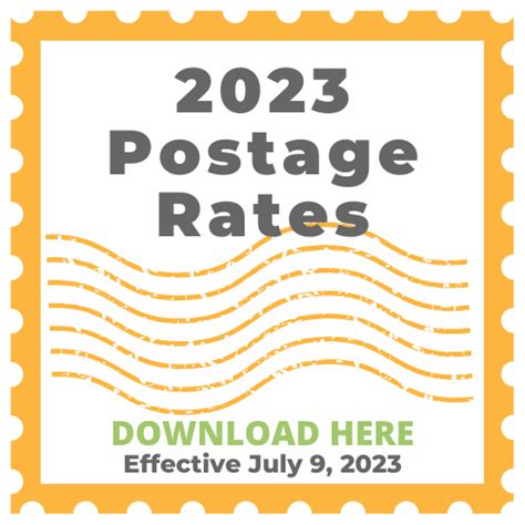 canadian postage rates 2023.